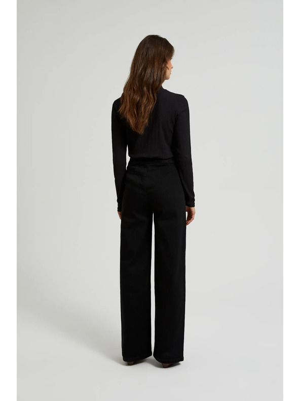 Moodo Ženske hlače crne Moodo