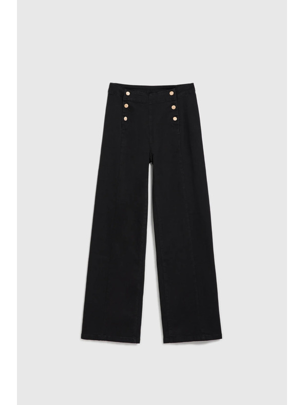 Moodo Ženske hlače crne Moodo