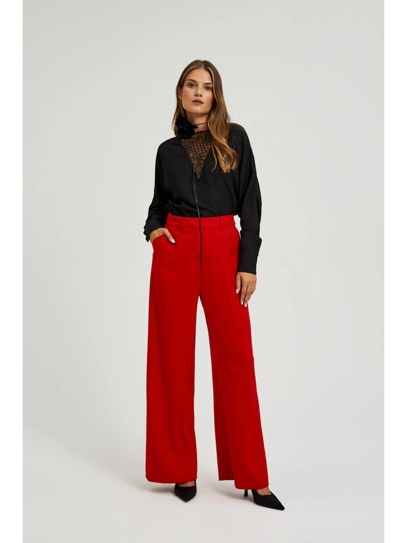 Moodo Ženske hlače crvene