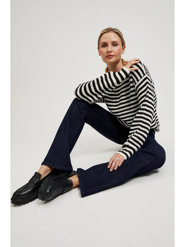 Moodo Ženske traperice Tamno plava