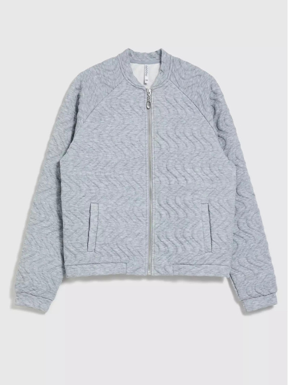 Moodo Ženska dukserica svijetlo siva