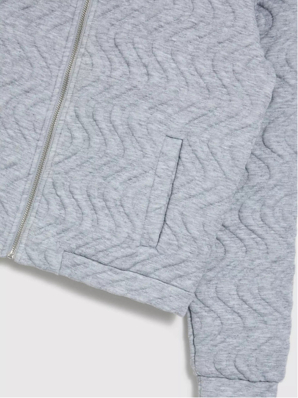 Moodo Ženska dukserica svijetlo siva