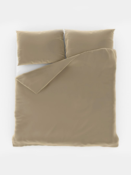 Kvalitex Satenska posteljina LUXURY COLLECTION 140x200, 70x90cm bež