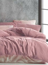 Kvalitex Muselinski komplet posteljine 140x200, 70x90cm ružičasti Kvalitex