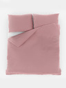 Kvalitex Francuska mušlin posteljina 220x200, 70x90cm ružičasta Kvalitex