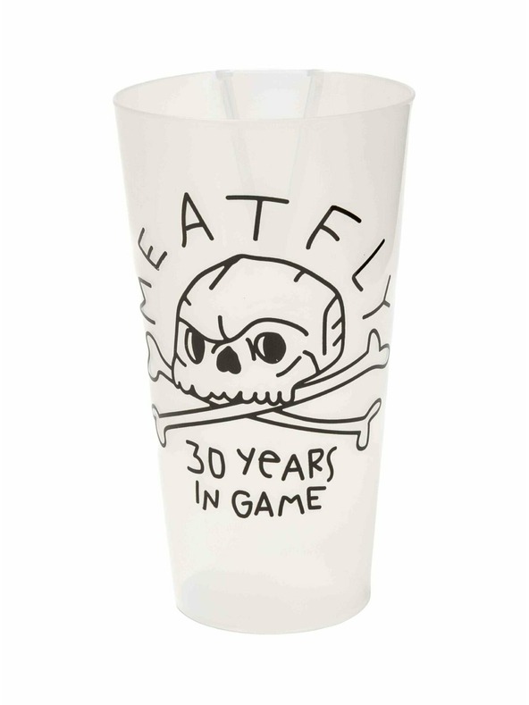 Meatfly Meatfly višestruko upotrebljiva plastična čaša 0,5 L | Crna | Volumen 0,5 L