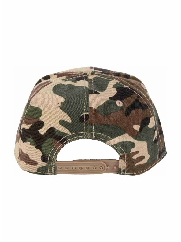 Meatfly Meatfly šilterica Alfy Snapback Camo Etiketa | Maskirna