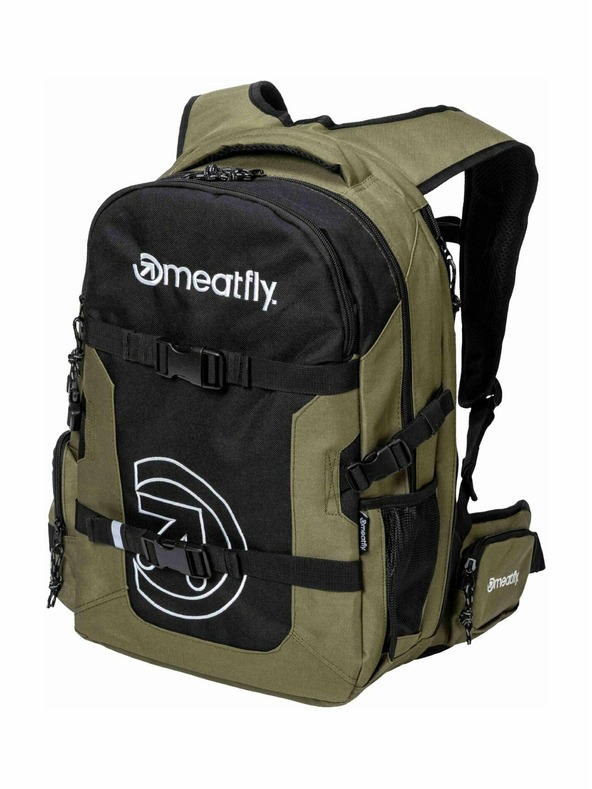 Meatfly Meatfly ruksak Ramble Olivine 26 L | Crna | Volumen 26 L