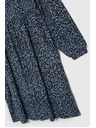 Moodo Moodo plava haljina s uzorkom