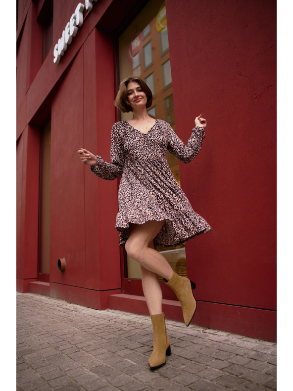 Moodo Široke uzorkovane haljine Moodo