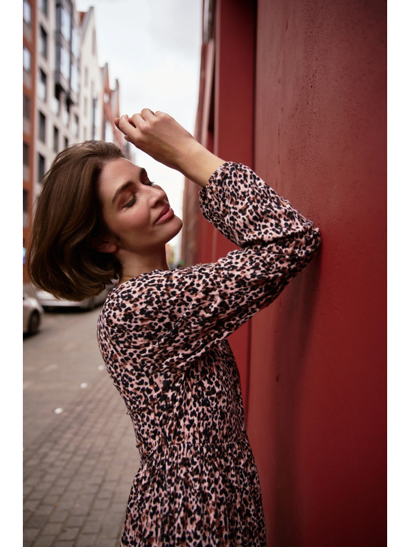 Moodo Široke uzorkovane haljine Moodo