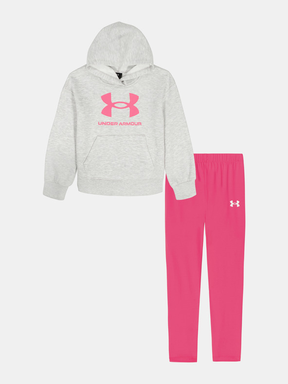 Under Armour Djevojački set Under Armour UA RIVAL PULLOVER SET