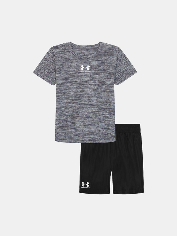 Under Armour Dječački set Under Armour UA TWIST WOVEN SHORT SET-GRY