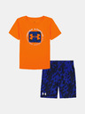 Under Armour Dječački set Under Armour UA TECH PRINTED SS SHORT SET-ORG