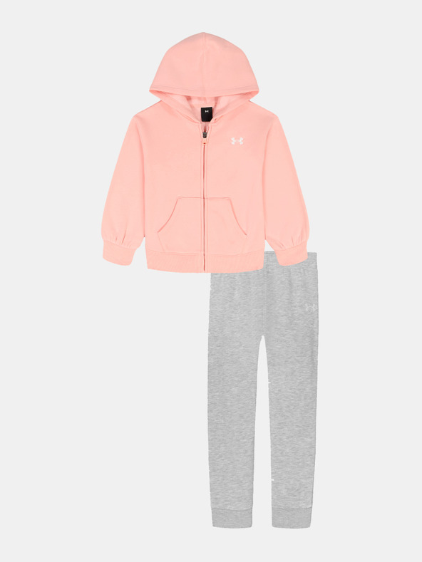 Under Armour Djevojački set Under Armour UA CHEST LOGO HOODY SET