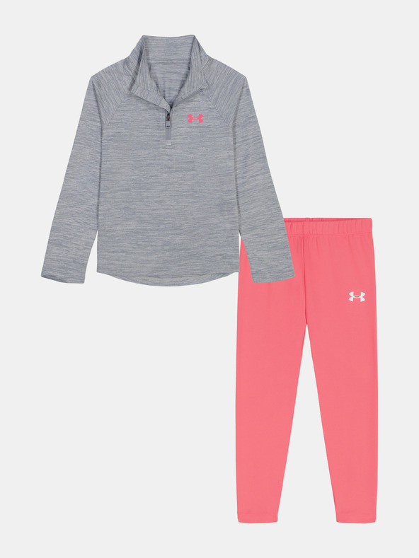 Under Armour Djevojački set Under Armour UA 1/4 ZIP LEGGING SET