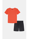Under Armour Dječački set Under Armour UA MULTI SPORT SS SHORT SET-RED