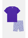 Under Armour Djevojački set Under Armour UA TWIST BIKE SHORT SET-BLU