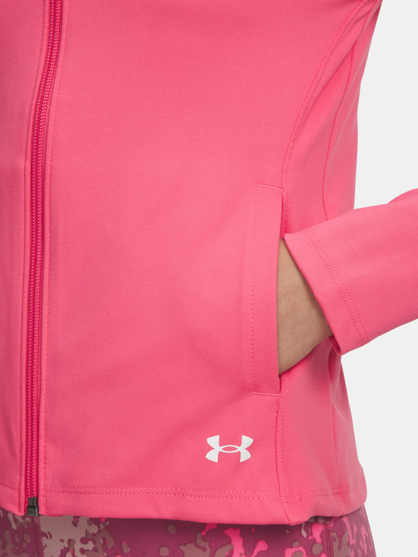 Under Armour Djevojačka jakna Under Armour Motion Jacket-PNK