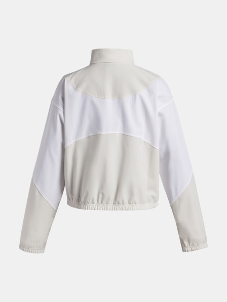 Under Armour Djevojačka jakna Under Armour UA Rival Woven Jacket-WHT