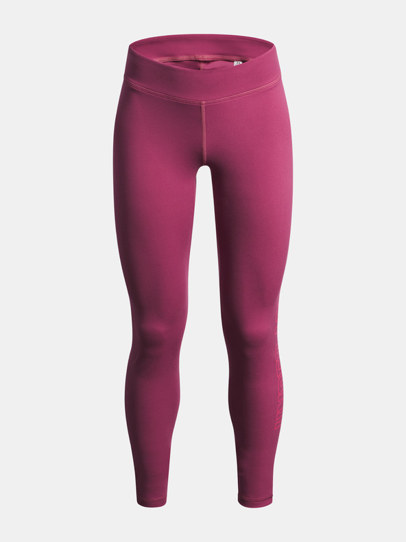 Under Armour Djevojačke tajice Under Armour UA Motion Branded Legging-RED