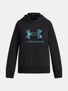 Under Armour Djevojački hoodie Under Armour UA Rival Flc Shimmer Hdy-BLK
