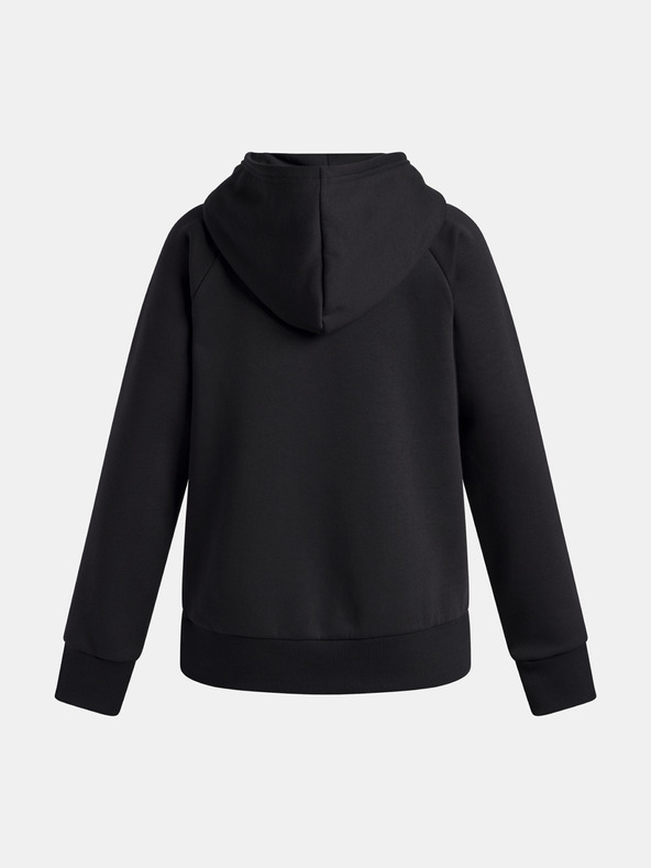 Under Armour Djevojački hoodie Under Armour UA Rival Flc Shimmer Hdy-BLK