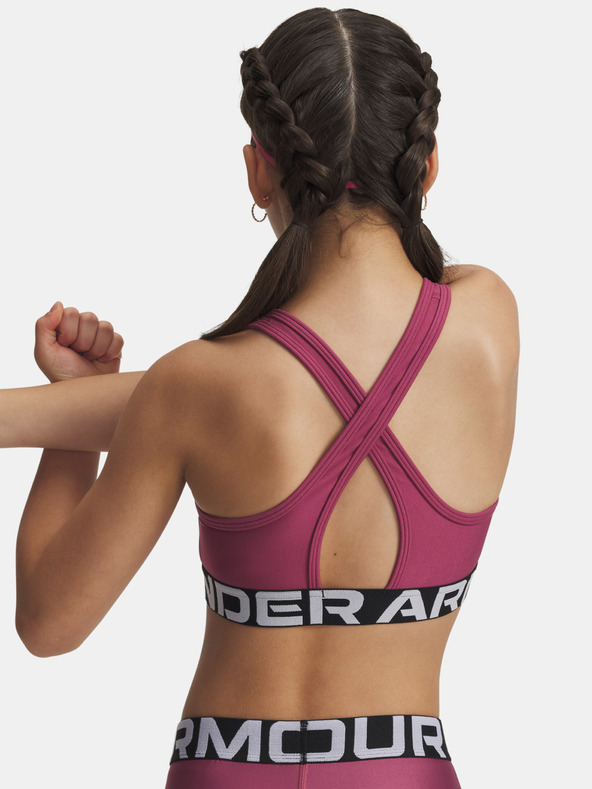 Under Armour Djevojački grudnjak Under Armour G Crossback Bra-RED