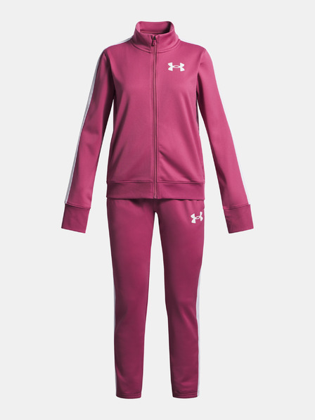 Under Armour Djevojački komplet Under Armour UA Knit Track Suit-RED