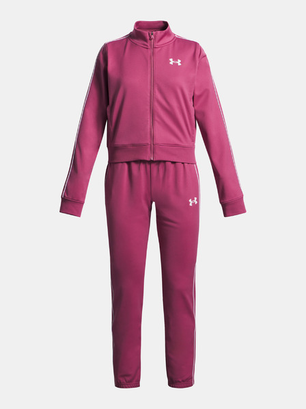 Under Armour Djevojački komplet Under Armour UA Icon Knit Crop Tracksuit-RED