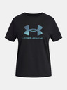 Under Armour Djevojačka majica Under Armour UA G Rival Shimmer SS-BLK