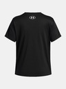 Under Armour Djevojačka majica Under Armour Tech Varsity Graphic SS-BLK