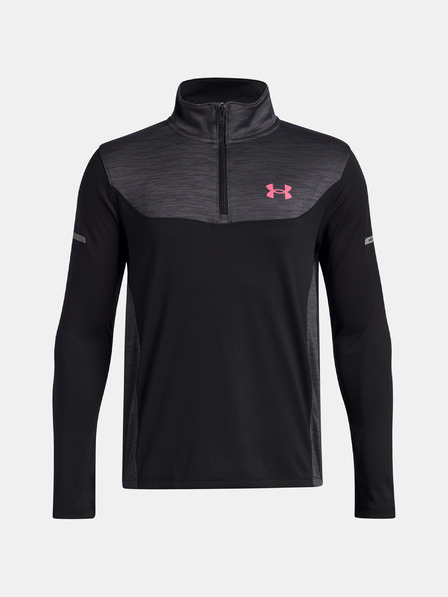 Under Armour Dječačka majica Under Armour UA Tech Utility 1/4 Zip-BLK