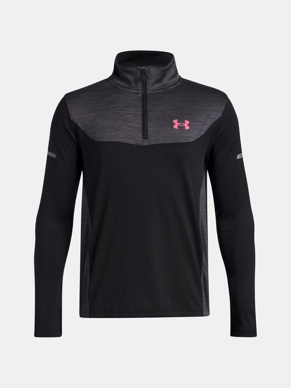 Under Armour Dječačka majica Under Armour UA Tech Utility 1/4 Zip-BLK