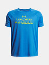 Under Armour Dječja majica Under Armour UA Tech Split Wordmark SS-BLU