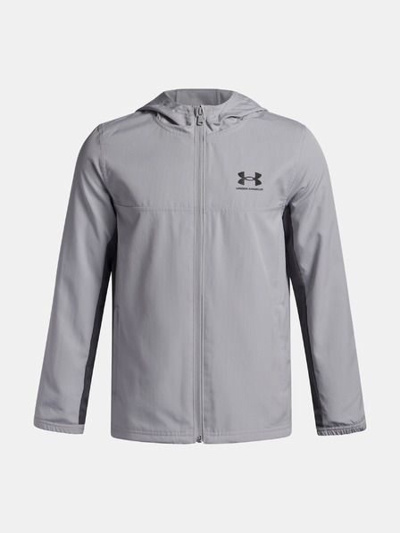Under Armour Dječja jakna Under Armour UA B Rival Wvn Jacket-GRY