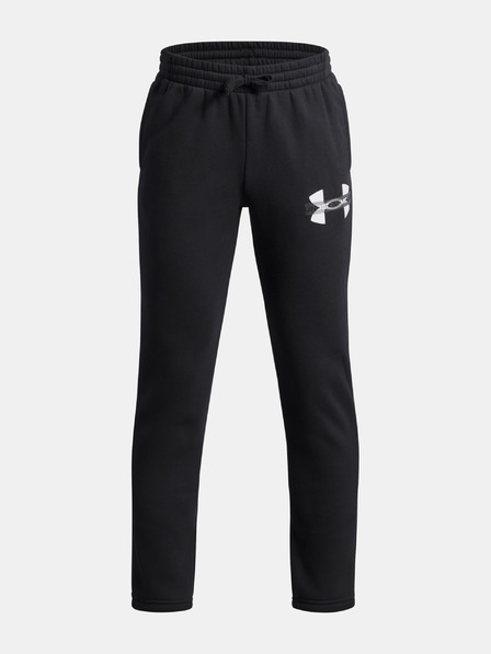 Under Armour Dječje trenirke Under Armour UA Rival Flc Cblck Grphc Jgr-BLK