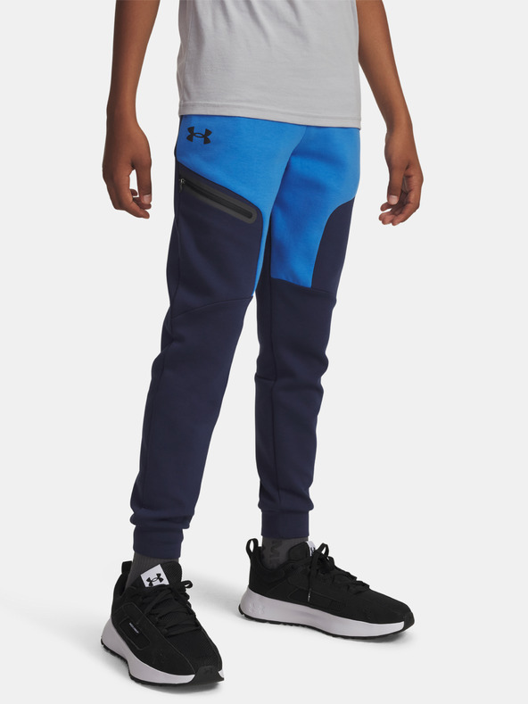Under Armour Dječje trenirke Under Armour UA B Unstoppable Flc Jogger-BLU