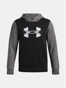 Under Armour Dječja majica s kapuljačom Under Armour UA Rival Flc Cblck Grphc HD-BLK