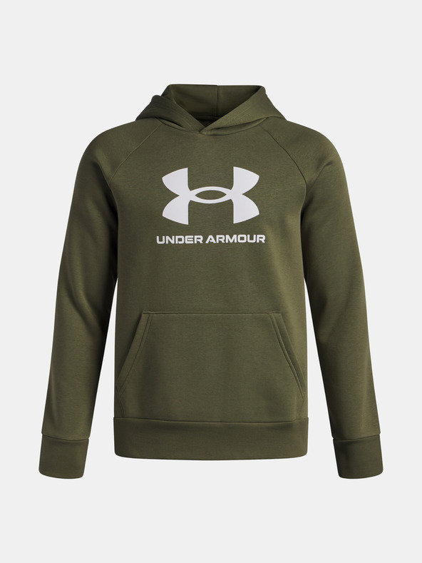 Under Armour Dječja majica s kapuljačom Under Armour UA Rival Fleece BL Hoodie-GRN