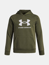 Under Armour Dječja majica s kapuljačom Under Armour UA Rival Fleece BL Hoodie-GRN