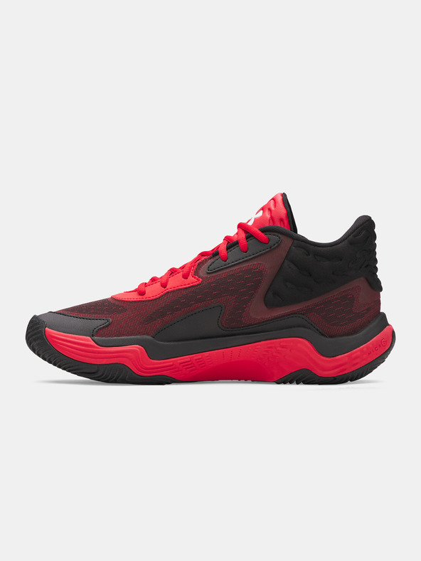 Under Armour Uniseks cipele Under Armour UA Spawn 7 Mid-RED