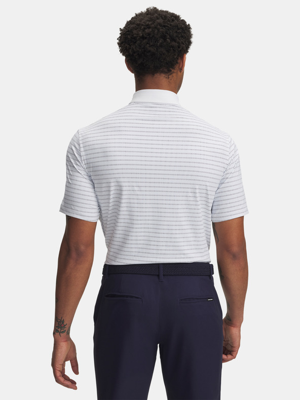 Under Armour Muška majica Under Armour UA Drive Chill Printed Polo-WHT