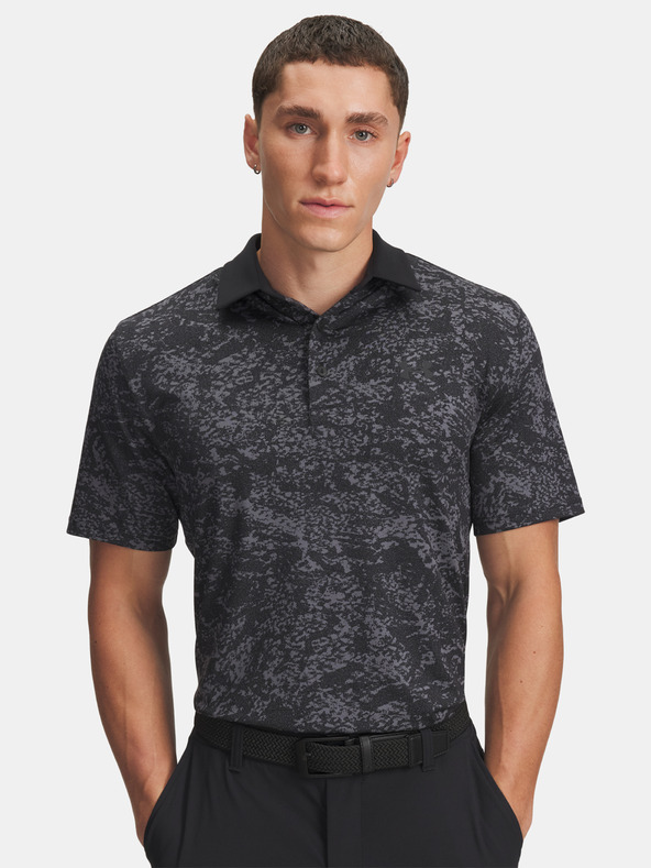 Under Armour Muška majica Under Armour UA Playoff 3.0 Printed Polo-BLK