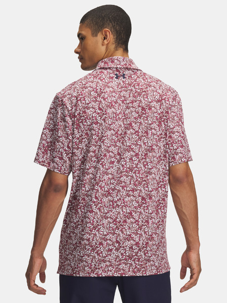 Under Armour Muška majica Under Armour UA Playoff 3.0 Printed Polo-PNK