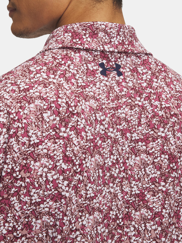 Under Armour Muška majica Under Armour UA Playoff 3.0 Printed Polo-PNK