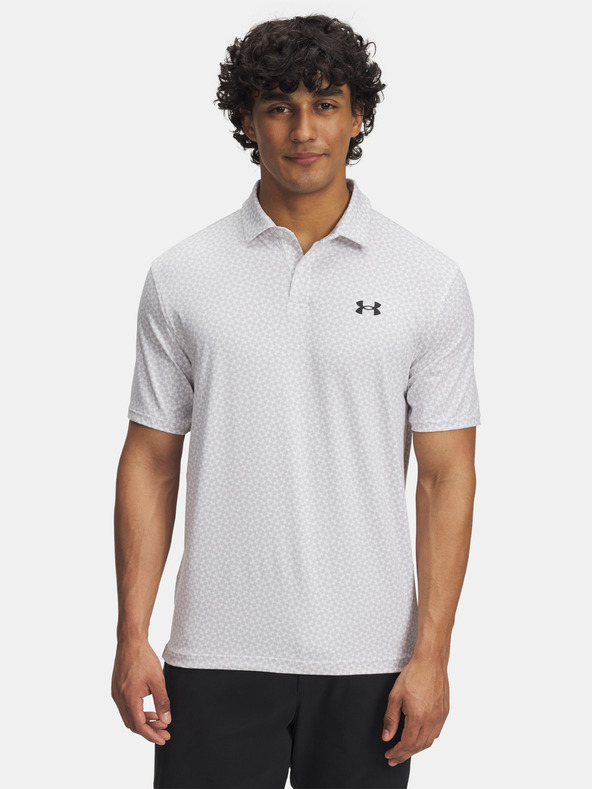 Under Armour Muška majica Under Armour UA T2G Printed Polo-WHT