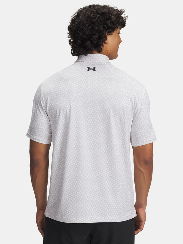 Under Armour Muška majica Under Armour UA T2G Printed Polo-WHT