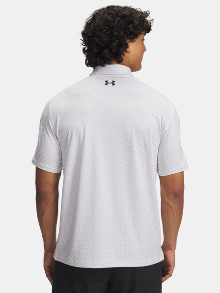 Under Armour Muška majica Under Armour UA T2G Printed Polo-WHT