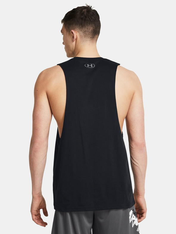 Under Armour Muška majica Under Armour UA LEFT CHEST CUT OFF TANK-BLK